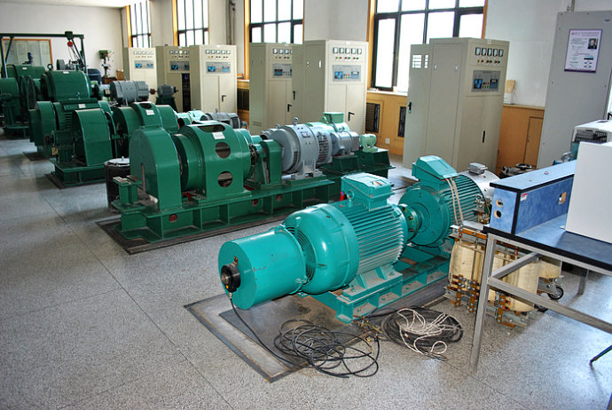 歙县某热电厂使用我厂的YKK高压电机提供动力